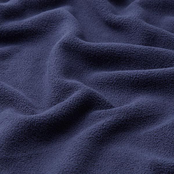 Premium Antipilling Fleece Stretch – marineblau | Reststück 100cm