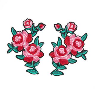 Applikation  Rosenranke (11,6 x 17,0 cm), 
