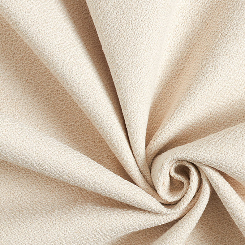 Polsterstoff feiner Bouclé – creme,  image number 1