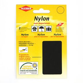 Flicken Nylon – schwarz, 