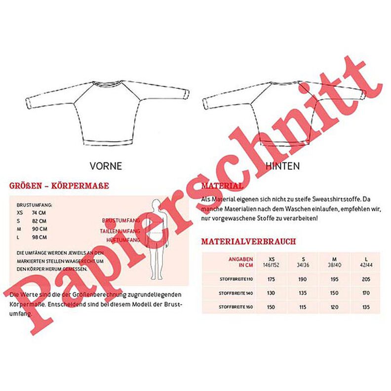 FRAU MONA Raglansweater mit schmalen Ärmeln | Studio Schnittreif | XS-L,  image number 7