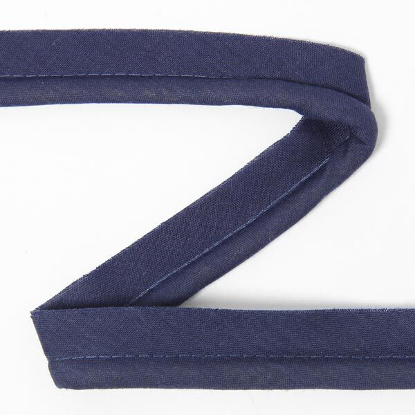 Paspelband – Baumwolle [20 mm] - marineblau,  image number 1