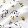 Baumwollpopeline Lizenzstoff Snoopy & Woodstock | Peanuts ™ – weiss,  thumbnail number 2