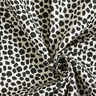 Dekostoff Halbpanama Leoprint – schwarz/natur,  thumbnail number 3