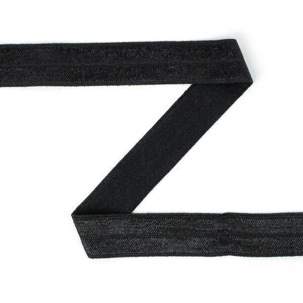 Elastisches Einfassband (Falzgummi) - schwarz, image number 1
