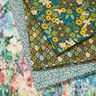 Dekostoff Canvas Blumengemälde – grün/rosa,  thumbnail number 5