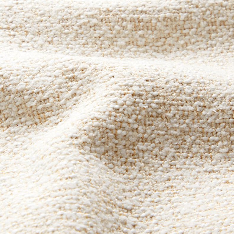 Polsterstoff bunt gewebt – wollweiss/beige,  image number 2