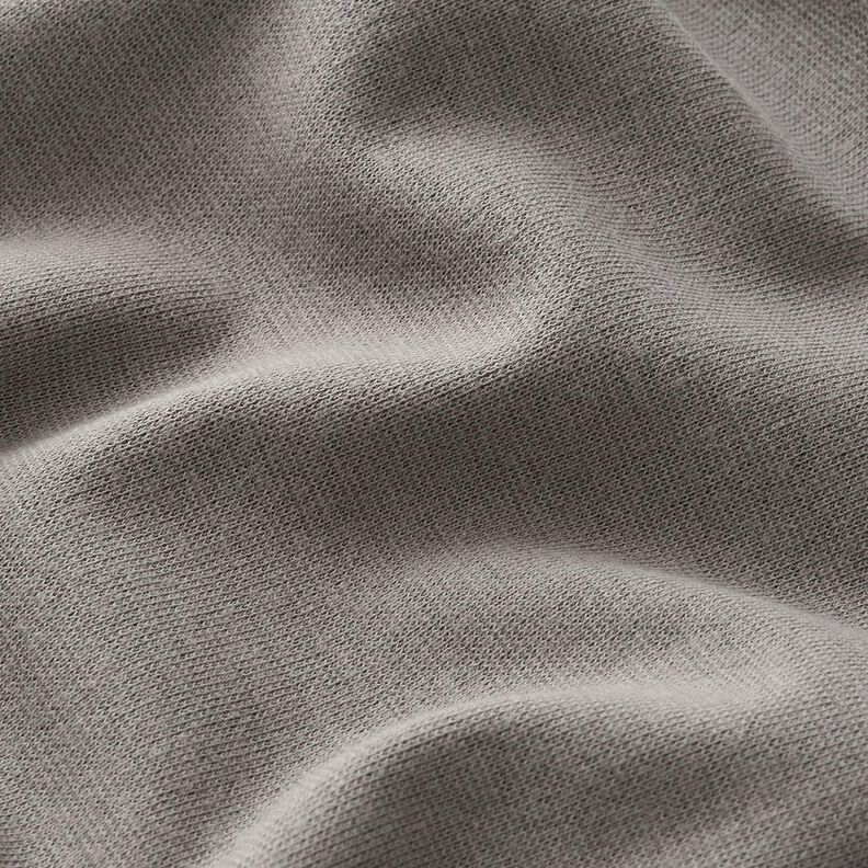 Bündchenstoff Melange – hellgrau, image number 2