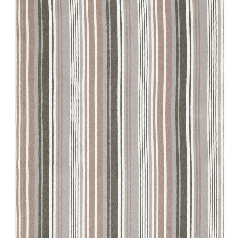 Outdoor Liegestuhlstoff Längsstreifen 44 cm – hellbraun/hellgrau,  image number 1
