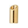 Kordelende [ Ø 5 mm ] – gold metallic,  thumbnail number 2