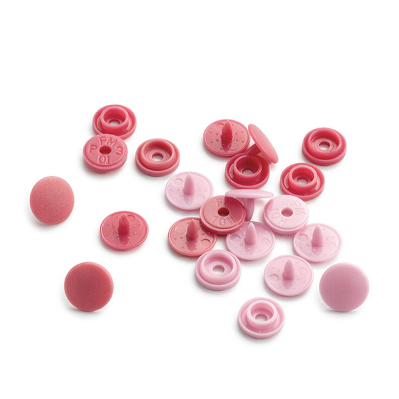 Druckknöpfe Color Snaps Mini [9mm] - rosa/ beere | PRYM love,  image number 3
