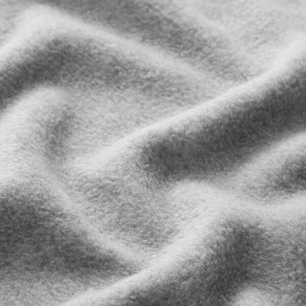 Antipilling Fleece Melange – hellgrau,  image number 2