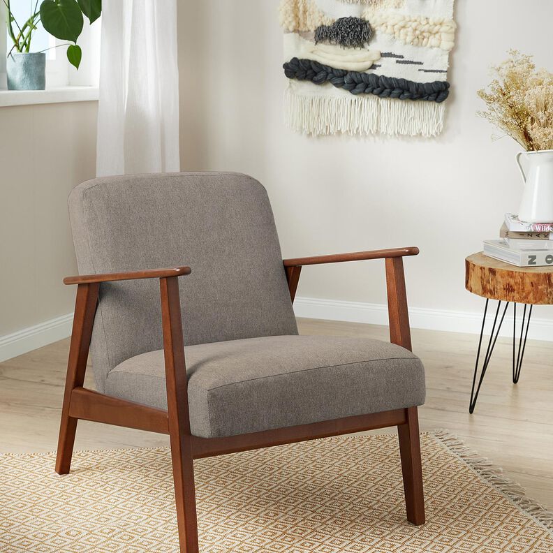 Polsterstoff klassisch Uni – taupe, image number 7