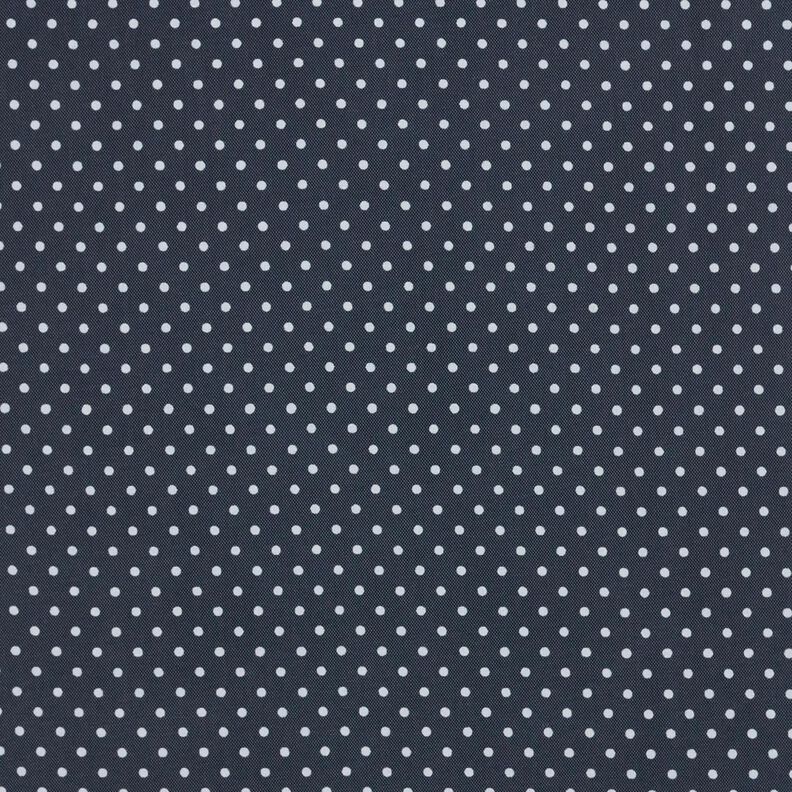 Futterstoff Polkadots – marineblau/weiss,  image number 1