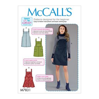 Latzkleid | McCalls 7831 | 38-46, 