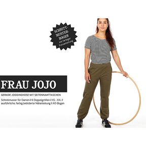 FRAU JOJO Jogginghose mit Seitennahttaschen | Studio Schnittreif | XS-XXL, 