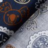 Baumwollpopeline Tiergesichter | Poppy Fabrics – blaugrau,  thumbnail number 4