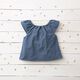 Baumwolljersey Medium Uni – jeansblau,  thumbnail number 8
