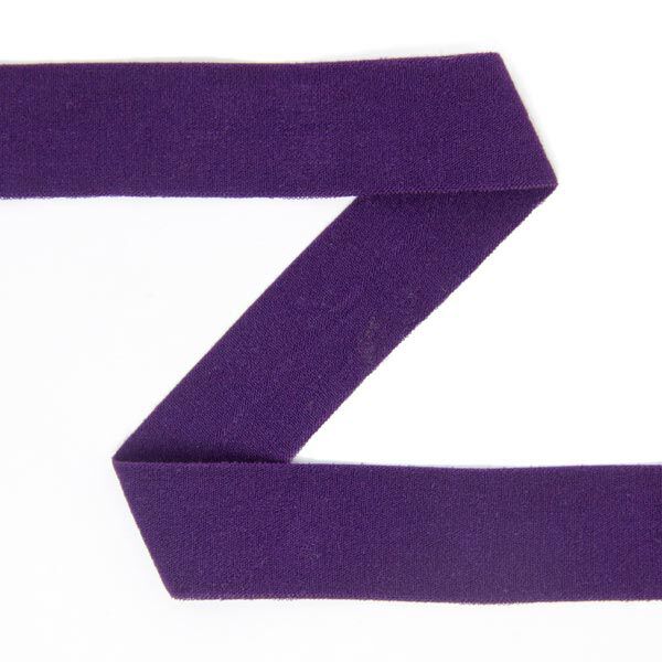 Elastisches Einfassband (Falzgummi), matt - aubergine, image number 1