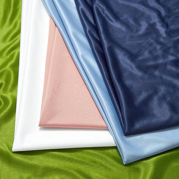 Glänzender Feinripp – oliv | Reststück 100cm