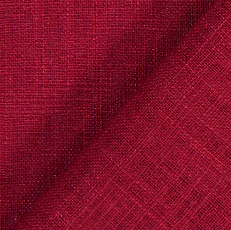 Leinenstoff Ramie-Mix medium – dunkelrot,  image number 4