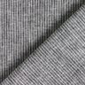 Leinen-Baumwoll-Mix schmale Streifen – schwarz/weiss,  thumbnail number 4