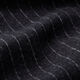 Strickjacquard aufgeraut Nadelstreifen – schwarz,  thumbnail number 3