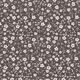 Baumwollpopeline Millefleurs – dunkeltaupe,  thumbnail number 1
