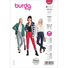 Leggings | Burda 6025 | 34-48, 