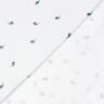 Musselin/ Doppel-Krinkel Gewebe kleine Wale – elfenbein/blaugrau,  thumbnail number 4
