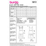 Kleid | Burda 5813 | 36-46,  thumbnail number 9