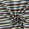Viskosejersey bunte Streifen mit Glitzer – marineblau/lindgrün,  thumbnail number 3