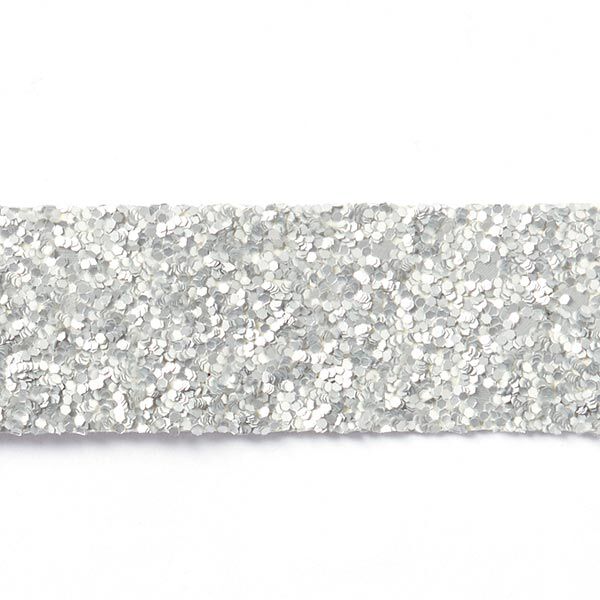 Paillettenband Diva - silber metallic,  image number 2
