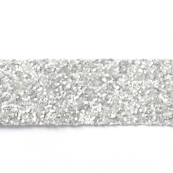 Paillettenband Diva - silber, image number 2