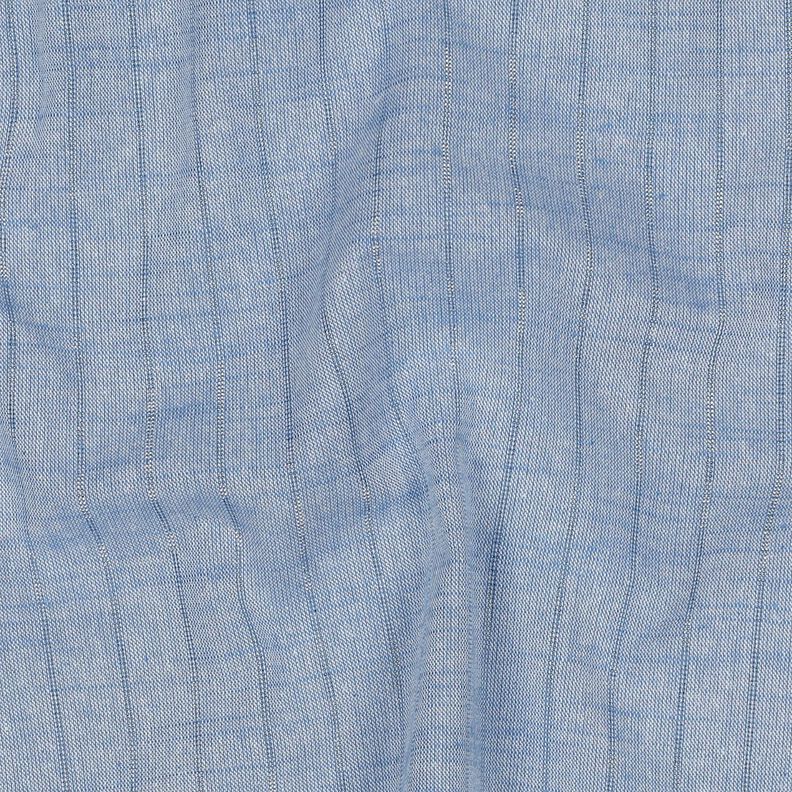 Baumwollstoff Lurex Streifen &ndash; blau,  image number 2