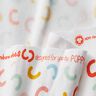 Sweatshirt angeraut bunte Bögen – weiss,  thumbnail number 3