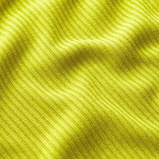 Rippenstrick angeraut Uni | Fibre Mood – apfelgrün, 
