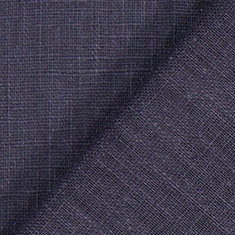 Leinenstoff Ramie-Mix medium – nachtblau,  image number 4