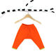 Sweatshirt Angeraut – orange,  thumbnail number 4
