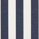 Markisenstoff Streifen Toldo – weiss/marineblau,  thumbnail number 1