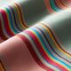 Outdoorstoff Canvas bunte Streifen – dunkles altrosa,  thumbnail number 3