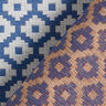 Outdoorstoff Jacquard Rauten – blau,  thumbnail number 4