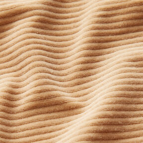 Breitcord Jersey Querrippen – beige, 