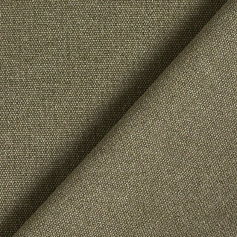 Dekostoff Canvas gewachst – khaki,  image number 3