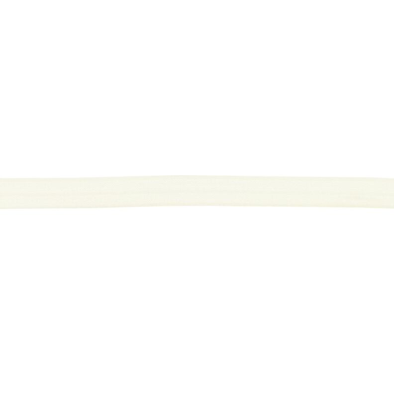 Elastisches Einfassband (Falzgummi) glänzend [15 mm] – wollweiss,  image number 1