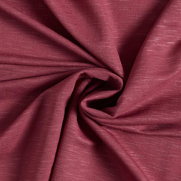 Feinstrick Viskose Leinenlook – beere | Reststück 120cm