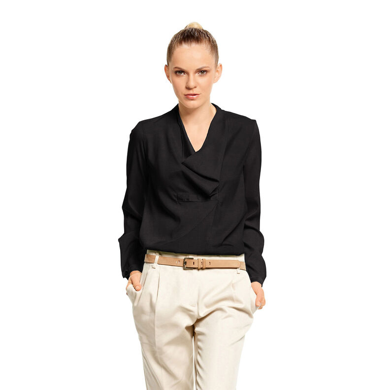 Viskosestoff gewebt Fabulous – schwarz,  image number 7