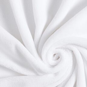 Kuschelfleece – weiss, 