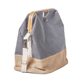 Store & Travel Bag [45 x 30 x 50 cm] | Prym – hellgrau/natur, 