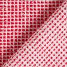 Bouclé Baumwoll-Mix Struktur – rot/weiss,  thumbnail number 4